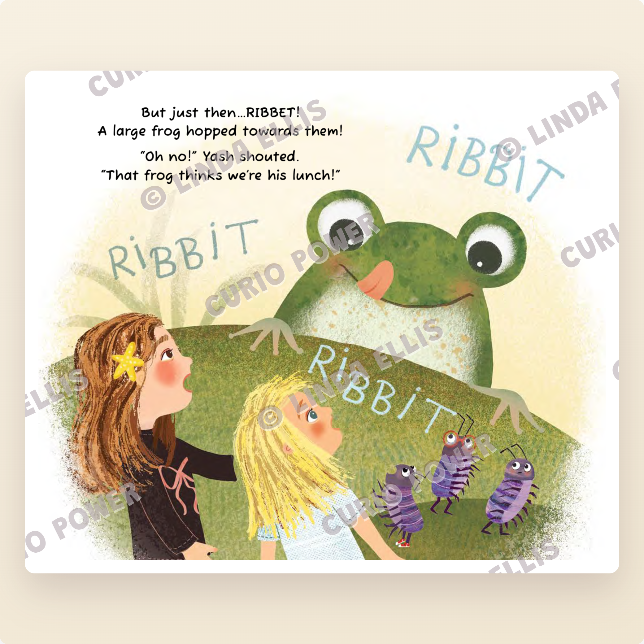 Curio Power and the Roly-Polies: A Tiny Adventure About Curiosity, Sisters, and Nature